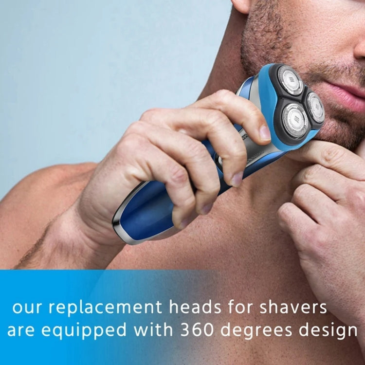 For Philips AT/PT Series Razor Integral Head with HQ8 Double-layer Blades(Dark Grey) - free shipping - PMC TechLife - Order now!