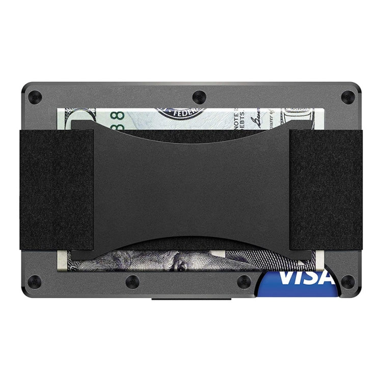Credit Card Holder Wallets RFID Blocking Slim Metal Card Clip, Color: Fluorescent Green - Antimagnetic RFID Package by PMC TechLife | Online Shopping South Africa | PMC TechLife | Buy Now Pay Later Mobicred