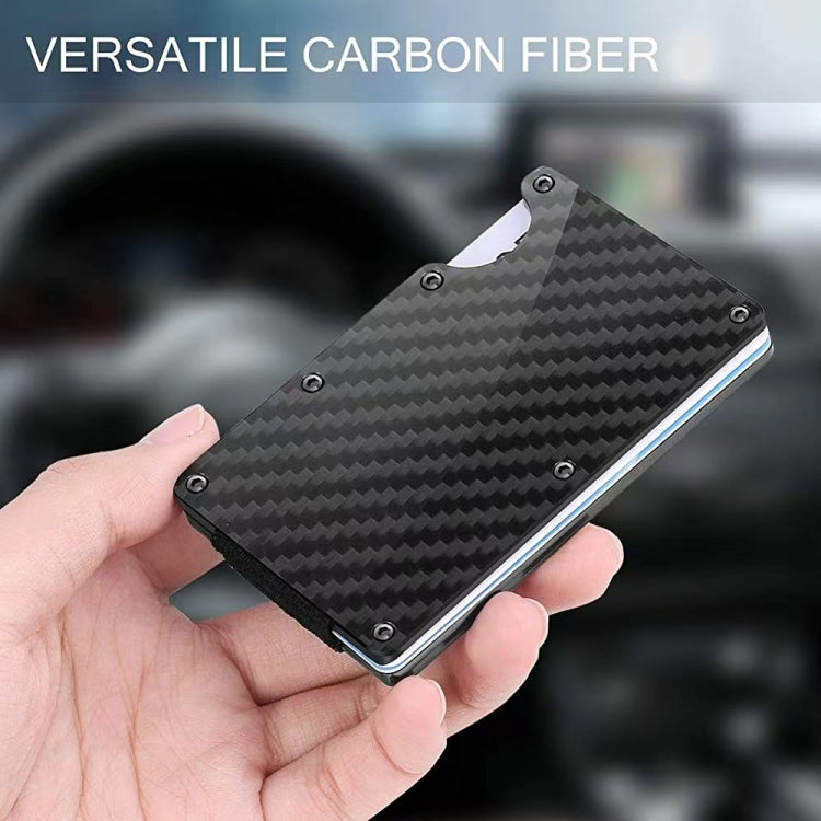 Credit Card Holder Wallets RFID Blocking Slim Metal Card Clip, Color: Black - free shipping - PMC TechLife - Order now!