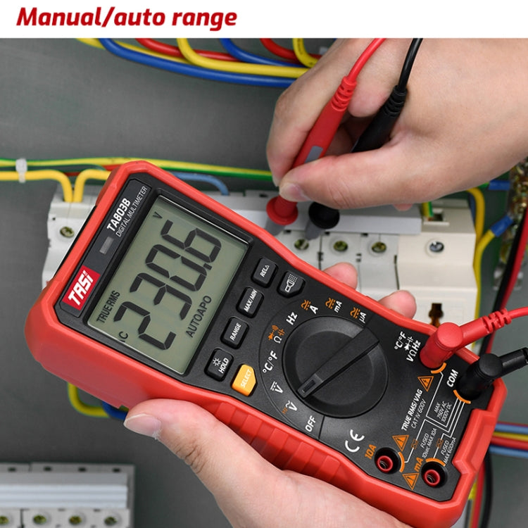 TASI TA803A Digital High Precision Multimeter Digital Display Household Multifunction Electrician Multimeter - Digital Multimeter by TASI | Online Shopping South Africa | PMC Jewellery | Buy Now Pay Later Mobicred