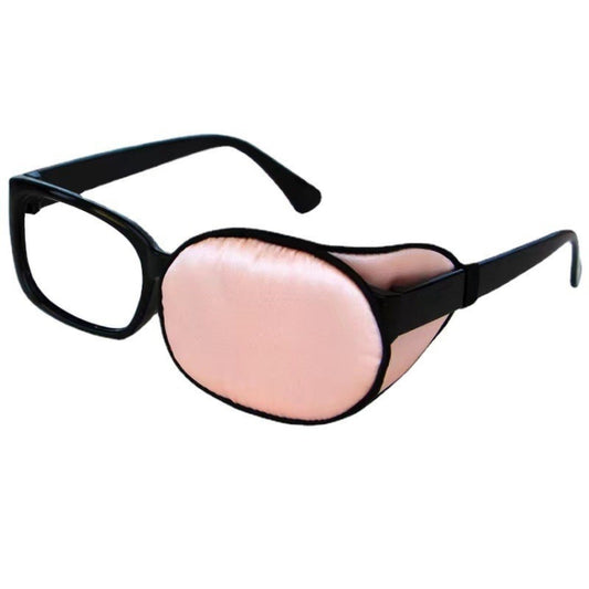 Children Silk Blackout Monocular Strabismus Training Corrective Eye Mask, Color: Meat Pink - Glasses Accessories by PMC Jewellery | Online Shopping South Africa | PMC Jewellery