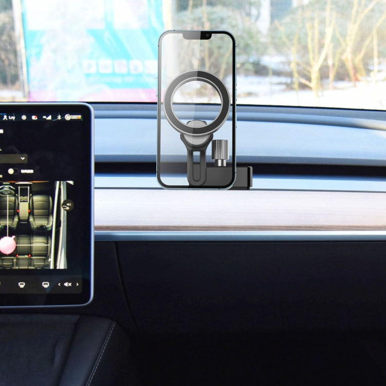 For Tesla Model 3/Y Air Vent Magnetic Mobile Phone Holder Non-marking Base - Car Holders by PMC Jewellery | Online Shopping South Africa | PMC Jewellery