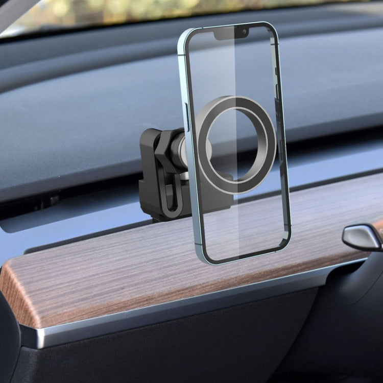 For Tesla Model 3/Y Air Vent Magnetic Mobile Phone Holder With Magnetic Ring - free shipping - PMC TechLife - Order now!