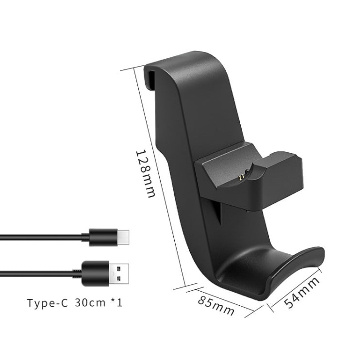 iplay HBP-293 For PS5 Suspension Handle Charging Seat Headphone Storage Hook Game Console Hanger(Black) - Charger & Power by iplay | Online Shopping South Africa | PMC Jewellery