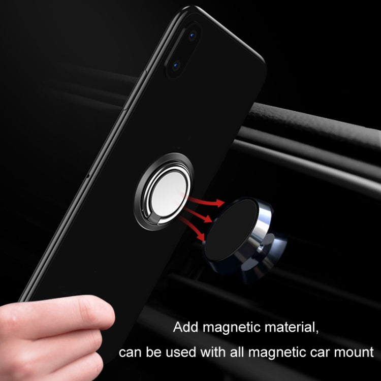 5pcs Car Magnetic Metal Ring Buckle Mobile Phone Holder(Blue) - Ring Holder by PMC TechLife | Online Shopping South Africa | PMC TechLife