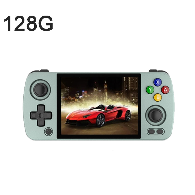 ANBERNIC RG405M Handheld Game Console 4 Inch IPS Touch Screen Aluminum Alloy Android 12 System 128G+128G 3100+Games(Gray) - Pocket Console by ANBERNIC | Online Shopping South Africa | PMC Jewellery | Buy Now Pay Later Mobicred