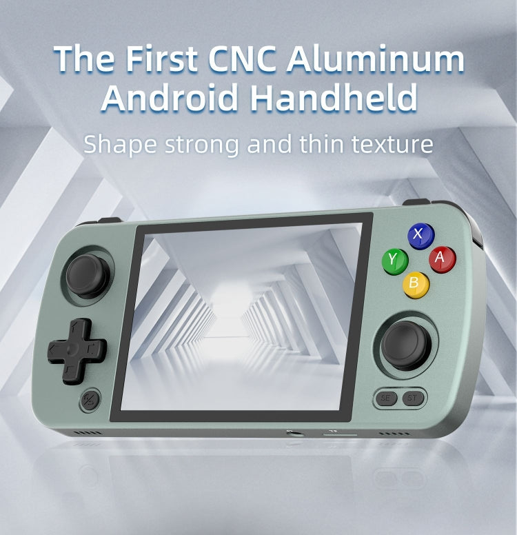 ANBERNIC RG405M Handheld Game Console 4 Inch IPS Touch Screen Aluminum Alloy Android 12 System 128G+128G 3100+Games(Gray) - Pocket Console by ANBERNIC | Online Shopping South Africa | PMC Jewellery | Buy Now Pay Later Mobicred