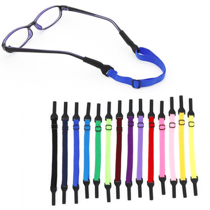 10pcs Long Style Glasses Non-Slip Rope Adjustable Elastic Sports Legs Anti-Drop Fixed Strap(Light Purple) - Glasses Accessories by PMC Jewellery | Online Shopping South Africa | PMC Jewellery