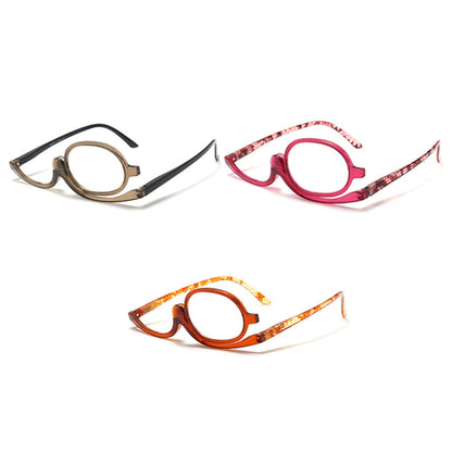 Makeup Presbyopic Glasses Monolithic Reading Glass Magnifying Glass, Degree: +150(Red) - Presbyopic Glasses by PMC Jewellery | Online Shopping South Africa | PMC Jewellery