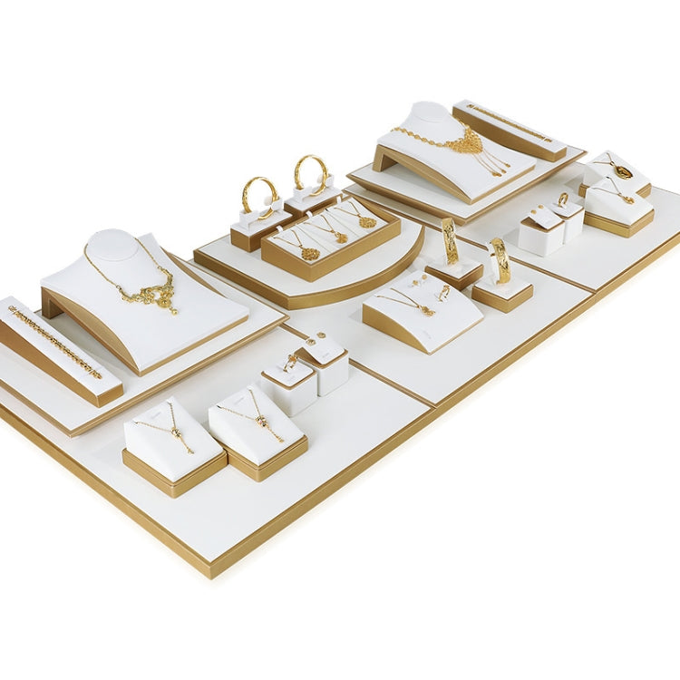 Jewelry Display Microfiber Jewelry Props Display Rack Set 5 - Jewelry Storages by PMC Jewellery | Online Shopping South Africa | PMC Jewellery