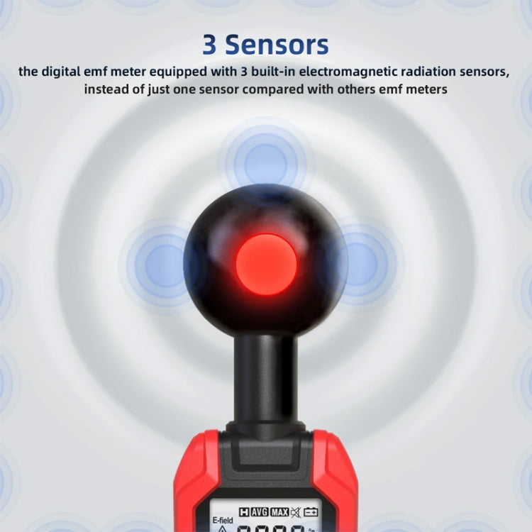BSIDE K7 Handheld Electromagnetic Radiation Detector Electromagnetic Wave Tester - free shipping - PMC TechLife - Order now!