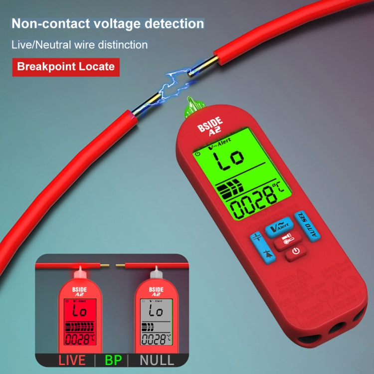 BSIDE A2 Charging Model Mini Digital Auto-Ranging Pencil Multimeter, Specification: With Tool Pack - free shipping - PMC TechLife - Order now!