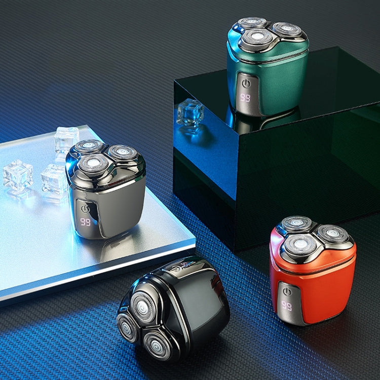 Mini Magnetic Head Shaver Smart LED Display Electric Shaver, Color: Gun-color - Shavers & Accessories by PMC TechLife | Online Shopping South Africa | PMC TechLife | Buy Now Pay Later Mobicred