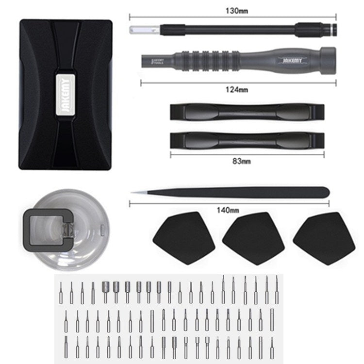 JM-8172 73 In 1 Combination Screwdriver Set Mobile Phone Computer Game Machine Model Removal Tool - Screwdriver Set by JAKEMY | Online Shopping South Africa | PMC Jewellery | Buy Now Pay Later Mobicred