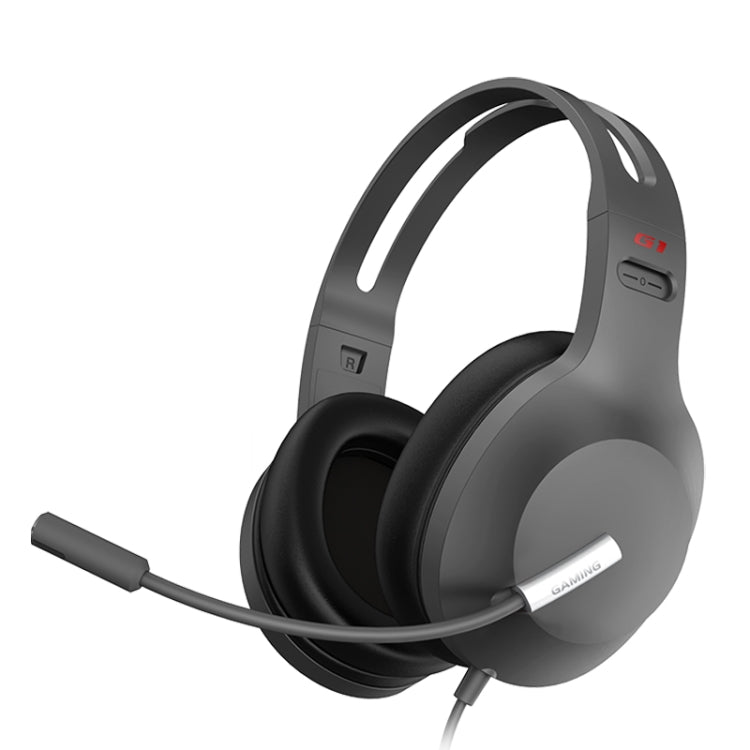 Edifier HECATE G1 Standard Edition Wired Gaming Headset with Anti-noise Microphone, Cable Length: 1.3m(Gray) - Multimedia Headset by Edifier | Online Shopping South Africa | PMC Jewellery