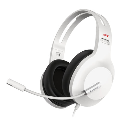 Edifier HECATE G1 Standard Edition Wired Gaming Headset with Anti-noise Microphone, Cable Length: 1.3m(White) - Multimedia Headset by Edifier | Online Shopping South Africa | PMC Jewellery