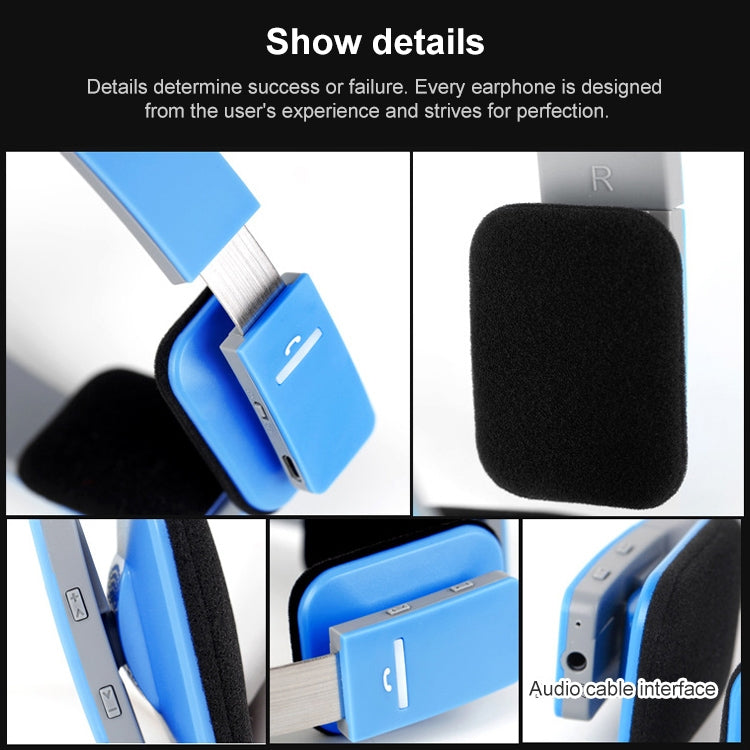 AEC BQ618 Smart Wireless Bluetooth Stereo Handsfree Earphone with Microphone, Support 3.5mm for Phone / Tablet / PSPs(Black) - Headset & Headphone by AEC | Online Shopping South Africa | PMC TechLife | Buy Now Pay Later Mobicred
