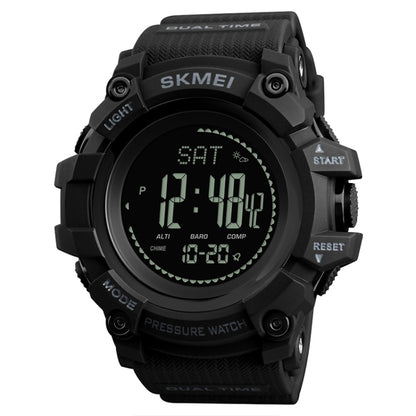 SKMEI 1358 Multifunctional Men Outdoor Sports 30m Waterproof Digital Watch with Compass / Barometer / Altimeter/ Pedometer Function(Black) - Sport Watches by SKMEI | Online Shopping South Africa | PMC Jewellery | Buy Now Pay Later Mobicred