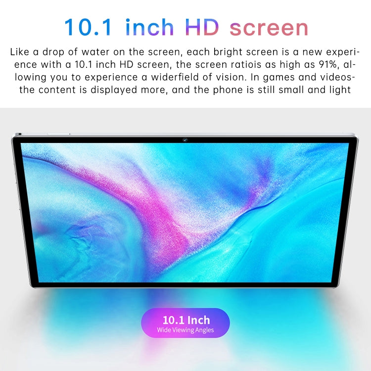 X12 4G LTE Tablet PC, 10.1 inch, 4GB+32GB, Android 8.1 MTK6750 Octa Core, Support Dual SIM, WiFi, Bluetooth, GPS(Blue) - 10.1 inch by PMC TechLife | Online Shopping South Africa | PMC TechLife