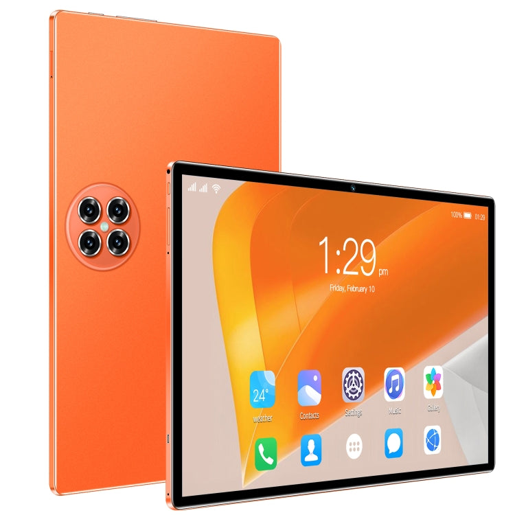 Mate50 4G LTE Tablet PC, 10.1 inch, 4GB+64GB, Android 8.1  MTK6755 Octa-core 2.0GHz, Support Dual SIM / WiFi / Bluetooth / GPS (Orange) - 10.1 inch by PMC Jewellery | Online Shopping South Africa | PMC Jewellery
