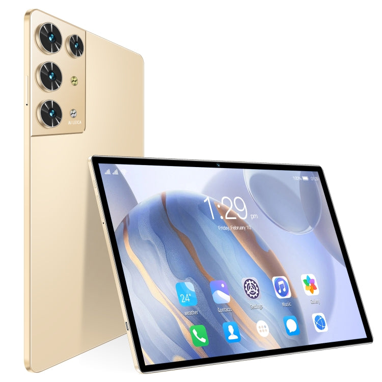 S30 Pro 4G LTE Tablet PC, 10.1 inch, 4GB+64GB, Android 8.1  MTK6755 Octa-core 2.0GHz, Support Dual SIM / WiFi / Bluetooth / GPS(Gold) - 10.1 inch by PMC Jewellery | Online Shopping South Africa | PMC Jewellery