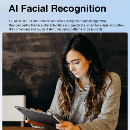 HEADWOLF Hpad1A 4G LTE, 10.4 inch, 8GB+128GB, Android 12 Unisoc T616 Octa Core, Support Dual SIM & WiFi & Bluetooth, Global Version with Google Play, US Plug (Grey) - Other by HEADWOLF | Online Shopping South Africa | PMC Jewellery
