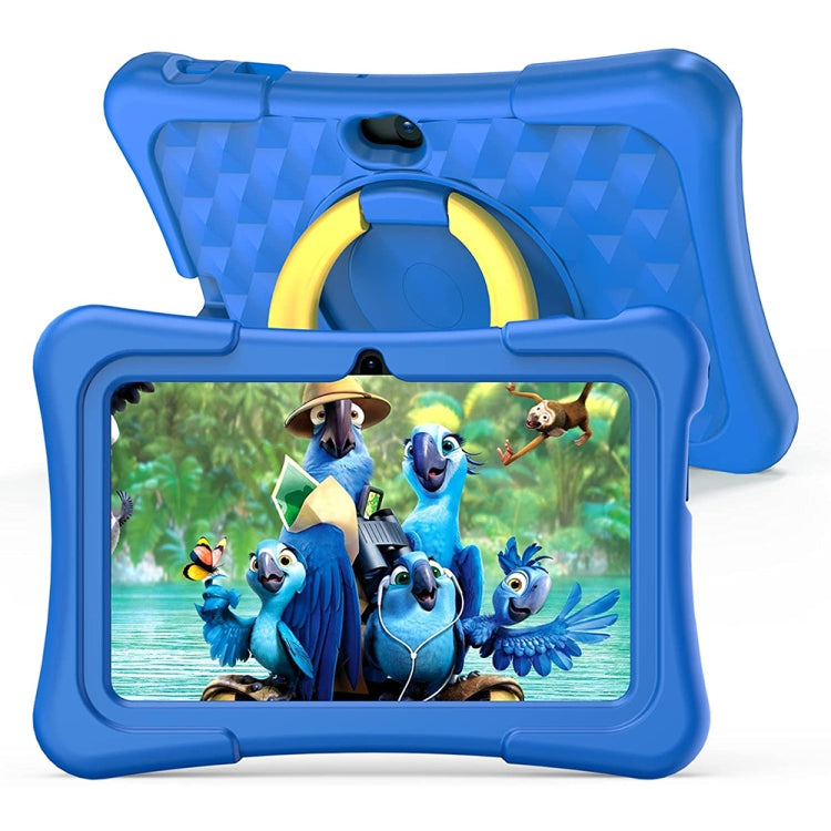 Pritom K7 Pro Kids Education Tablet PC, 7.0 inch, 2GB+32GB, Android 11 Allwinner A100 Quad Core CPU, Support 2.4G WiFi / Bluetooth / Dual Camera, Global Version with Google Play, US Plug(Blue) -  by PRITOM | Online Shopping South Africa | PMC Jewellery | Buy Now Pay Later Mobicred