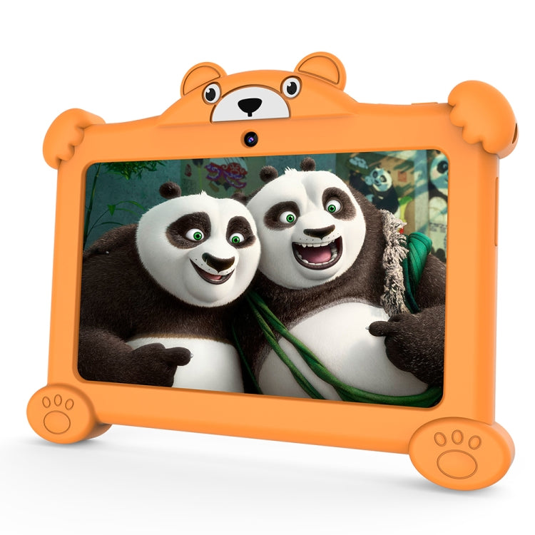 Pritom K7 Pro Panda Kids Tablet PC, 7.0 inch, 2GB+32GB, Android 11 Allwinner A100 Quad Core CPU, Support 2.4G WiFi & WiFi 6, Global Version with Google Play, US Plug (Orange) -  by PRITOM | Online Shopping South Africa | PMC Jewellery | Buy Now Pay Later Mobicred