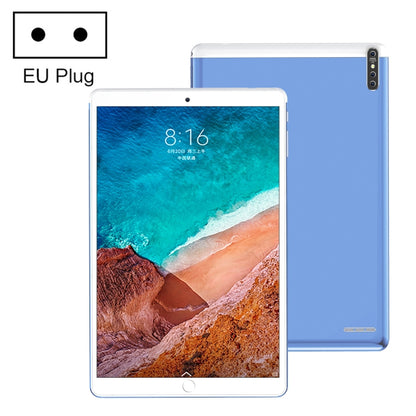 P30 3G Phone Call Tablet PC, 10.1 inch, 2GB+16GB, Android 7.0 MTK6735 Quad-core ARM Cortex A53 1.3GHz, Support WiFi / Bluetooth / GPS, EU Plug(Blue) - 10.1 inch by PMC Jewellery | Online Shopping South Africa | PMC Jewellery