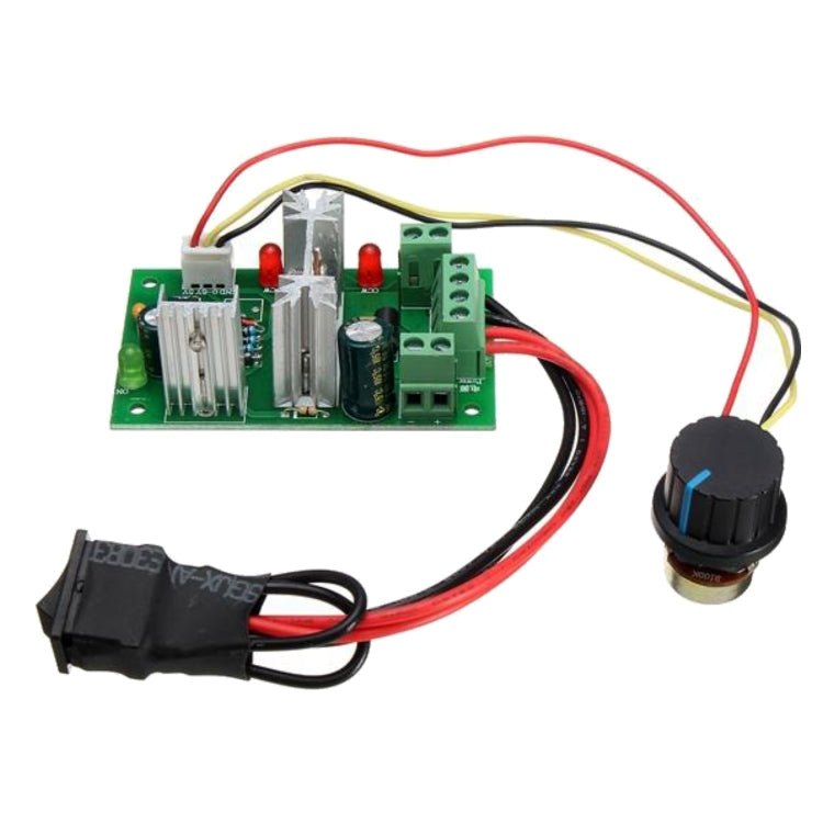 LDTR-WG0266 DC 6-30V 200W 16KHz PWM Motor Speed Controller Regulator Reversible Control Forward/Reverse Switch (Green) - Other Accessories by PMC TechLife | Online Shopping South Africa | PMC TechLife