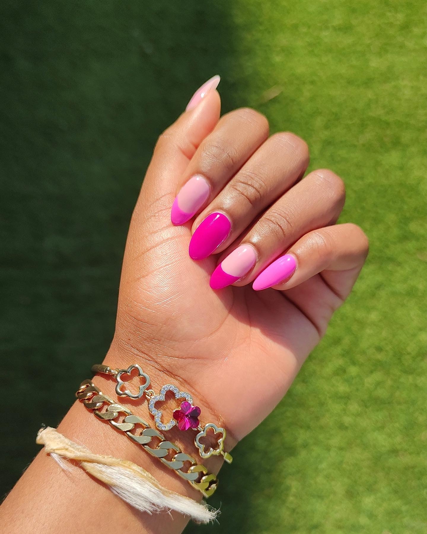 Gold Plated Flower Bracelet