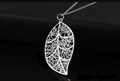 925 Sterling Silver Leaf Necklace